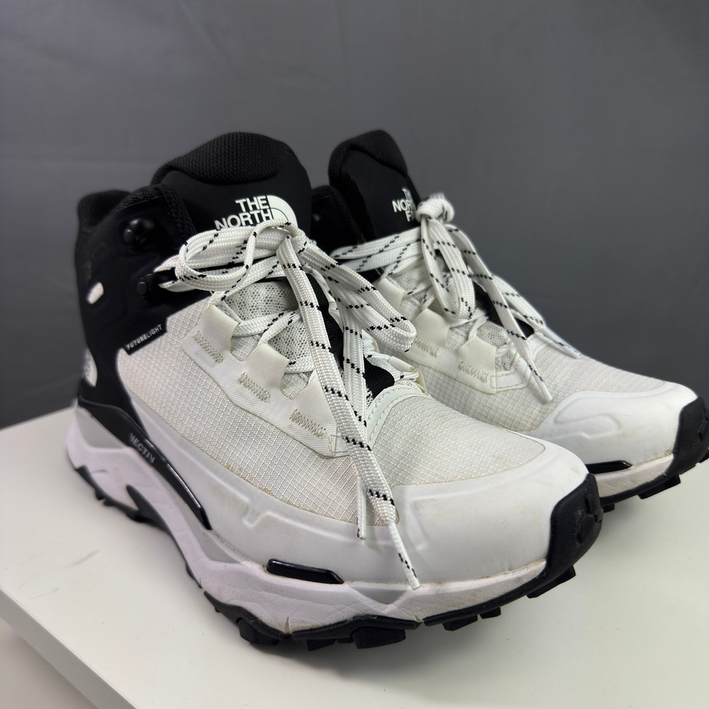 The North Face Vectiv Taraval Futurelight Hiking Shoes Womens Size 8 White Black - Picture 6 of 16